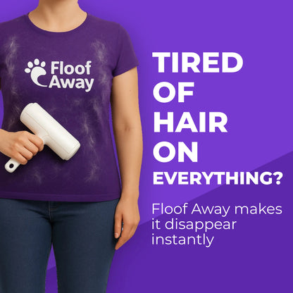 Floof Away - 2-Way Reusable Pet Hair Remover