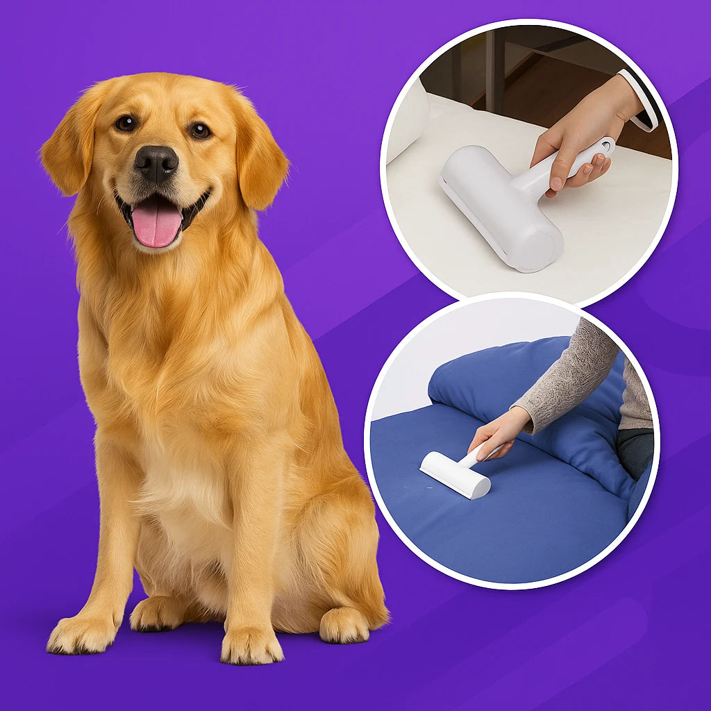 Floof Away - 2-Way Reusable Pet Hair Remover